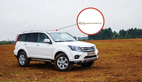 Roof rack-structure-three supporting points